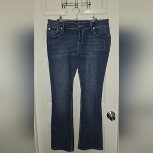 a.n.a Bootcut Jeans with Classic Indigo Wash